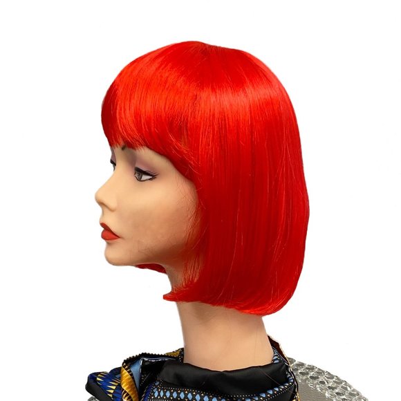 Anime bob style with bang wig - Picture 3 of 6